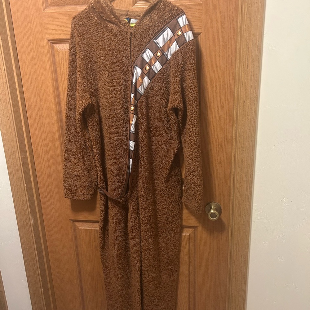 Star wars Chewbacca Brown Hooded Onesie
